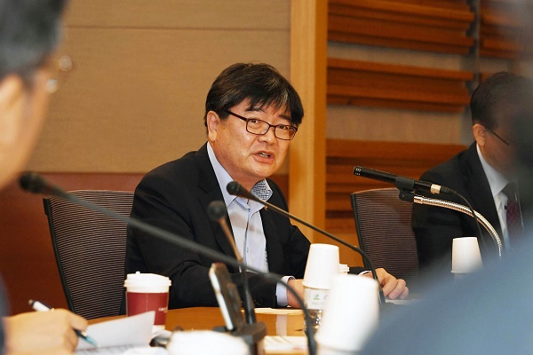 김용진기획재정부2차관이'제5차부담금운용심의위원회'를주재하고있다.(사진=기획재정부)