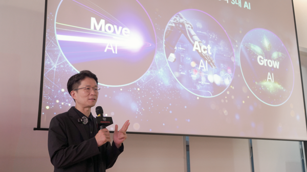 최준기 대동에이아이랩 대표가 AI활용법을 설명하고 있다. 사진=대동