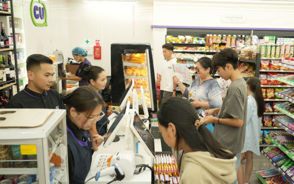 CU 몽골 매장에서 점포 모습. 사진=BGF리테일