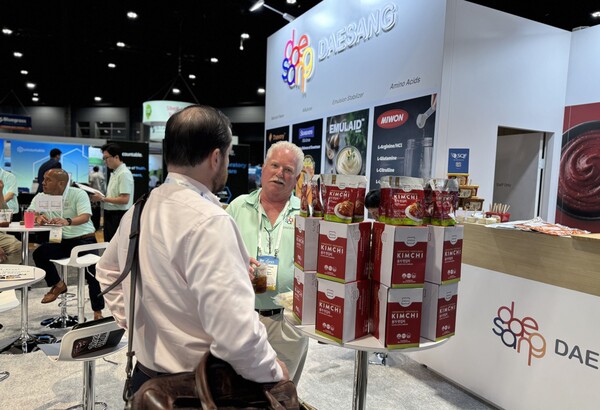 사진은 지난 7월 미국 시카고에서 열린 세계 최대 규모 식품기술 전시회 ‘IFT 2025’에 참가해 대상이 다양한 스페셜티 제품을 선보이는 모습. 사진=대상