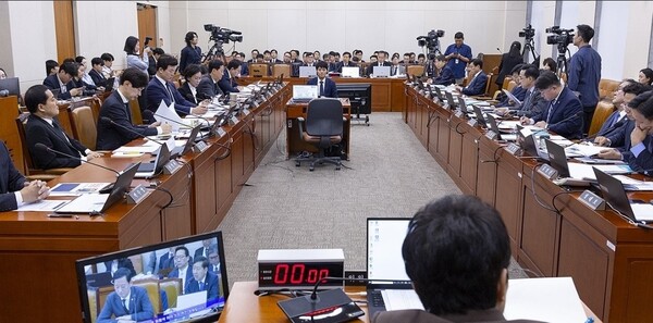 구윤철 부총리 겸 기획재정부 장관이 13일 국회에서 열린 기획재정위원회 국정감사에서 국민의힘 최은석 의원의 질의에 답하고 있다. 사진=연합뉴스