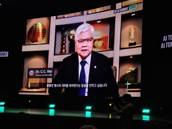 웨이저자 TSMC CEO. 사진=포인트데일리 DB