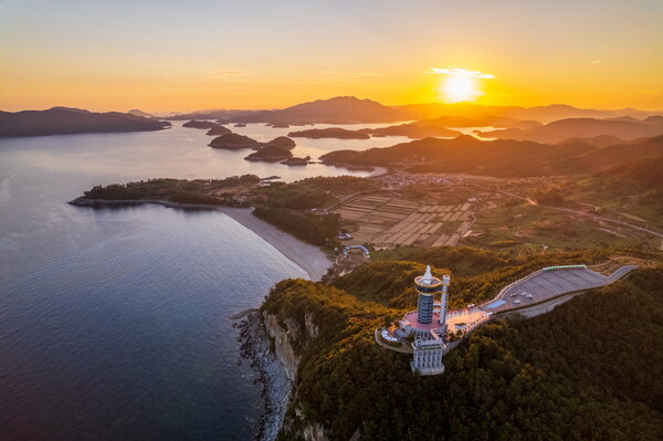 8경 남열 해안경관과 해수욕장. /사진=고흥군 제공