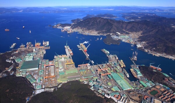 삼성중공업 거제조선소 전경. 사진=삼성중공업