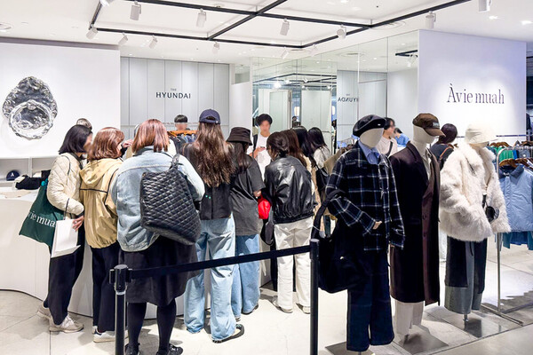 지난 해 11월 현대백화점 파르코 시부야점 팝업 매장 모습. 사진=현대백화점