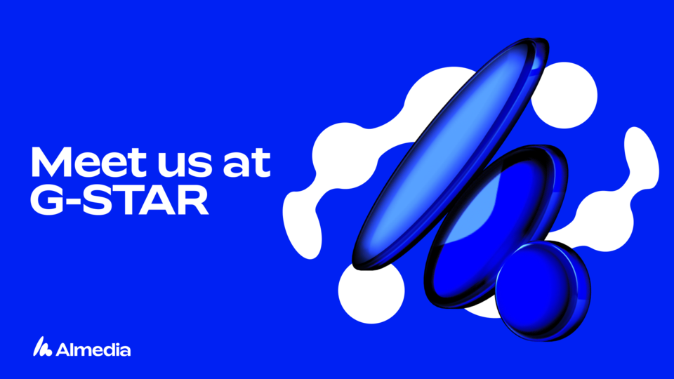 알미디아 지스타 2025 행사 메인 이미지. 사진=알미디아