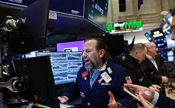 뉴욕증권거래소의 트레이더. 사진=연합뉴스