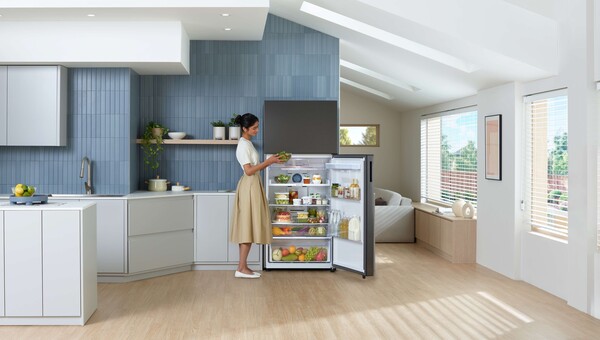 중남미에서 인기가 높은 상냉동·하냉장(TMF) 냉장고 모델 사진. 사진=삼성전자