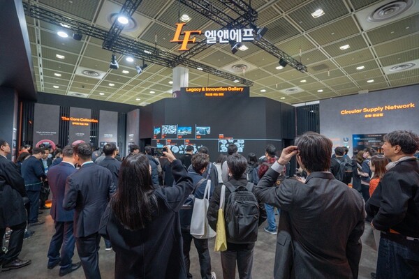 엘앤에프 인터배터리 2026 부스 전경. 사진=엘앤에프