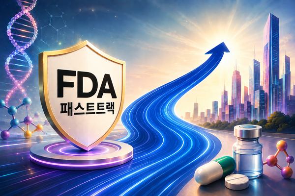 셀트리온, 리가켐바이오, 에이비엘바이오 등 국내 제약바이오사들이 최근 미국 식품의약국(FDA) '패스트트랙' 지정에 힘을 싣고 있다. 미충족 의료 수요을 겨냥한 신약, 후보물질을 인정받는 상징적인 제도로 글로벌 제약바이오 시장에서 각 사의 경쟁력, 개발 역량 등을 증명할 수 있어서다. 사진=챗GPT