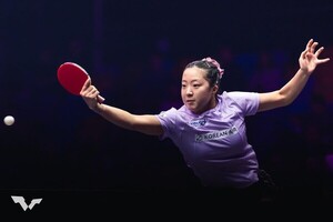 탁구 <b>신유빈</b>, 한일 맞대결서 아쉬운 <b>패배</b>…WTT 챔피언스 결승행 무산